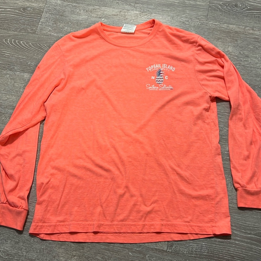 Long sleeve Topsail Island shirt
